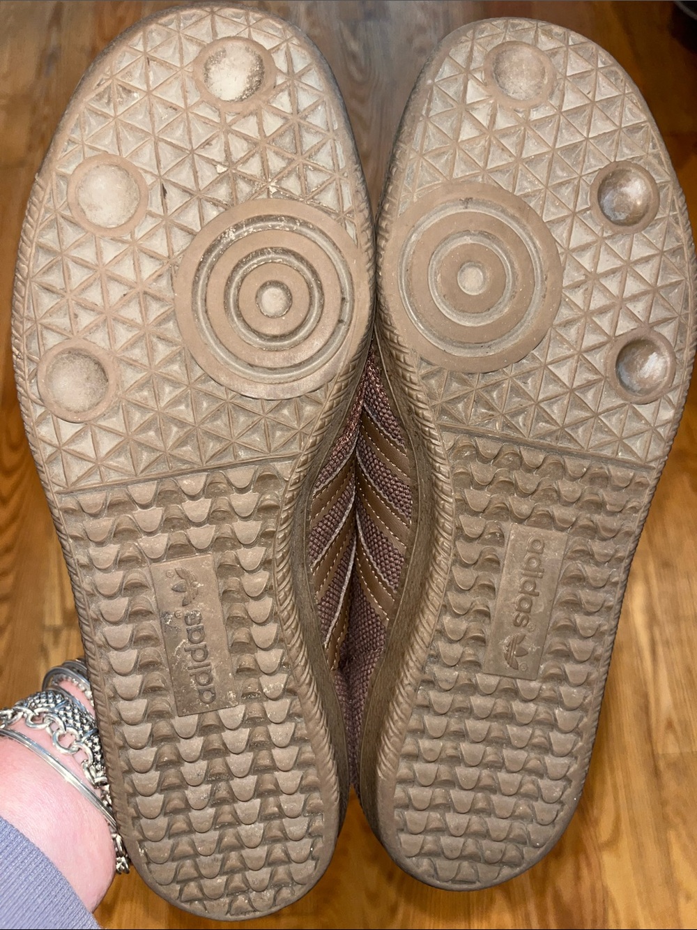 Adidas Brown Hemp Sambas - Picture 9 of 9